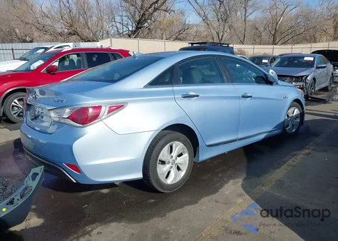 2013 Hyundai Sonata Hybrid из США, поврежденный, VIN KMHEC4A41DA076294